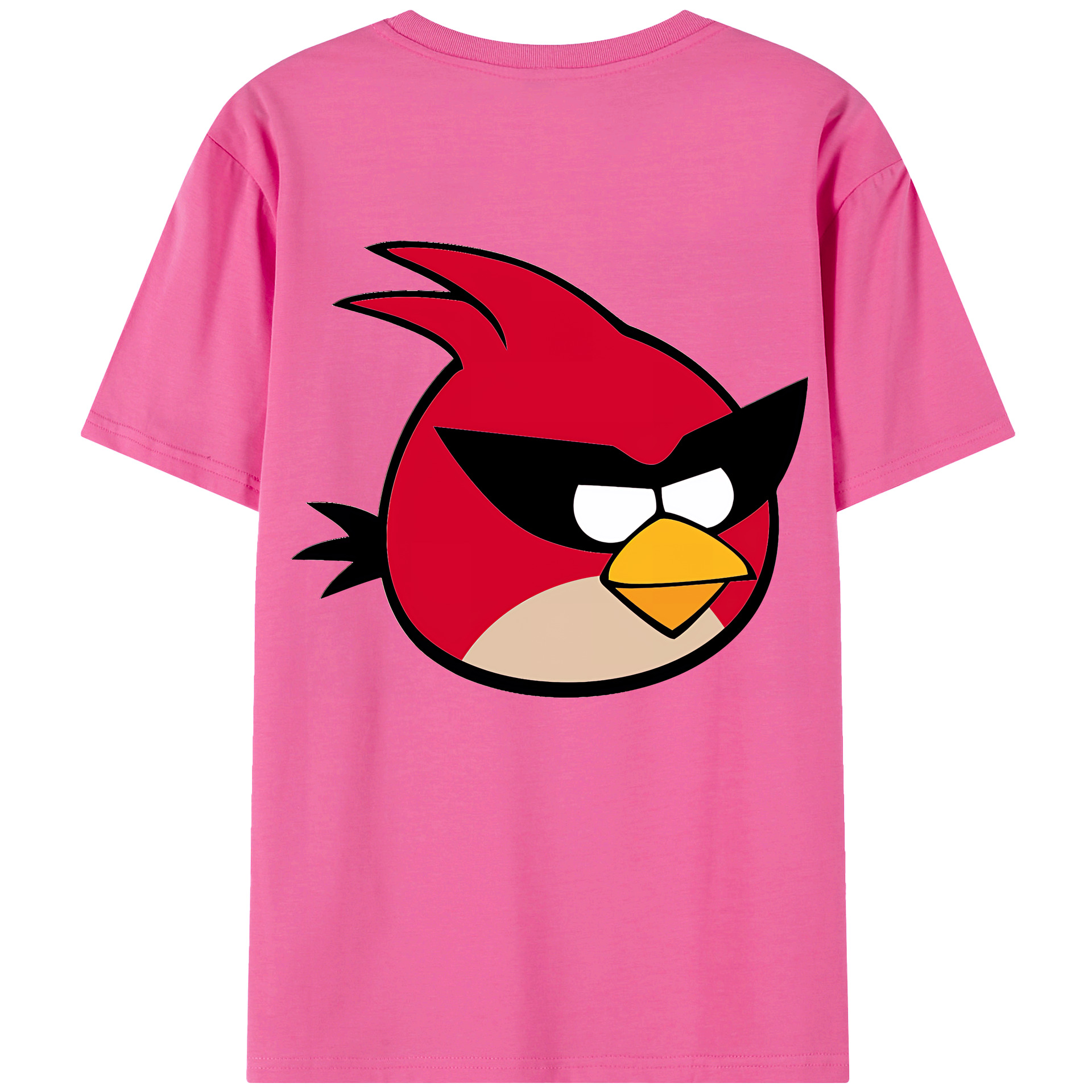（画像用） Angry Birds アングリーバード レディース半袖Tシャツ(バックプリント)